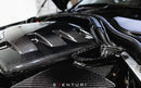 Eventuri BMW E9X M3 (S65) Black Carbon Inlet Plenum - Gloss-6