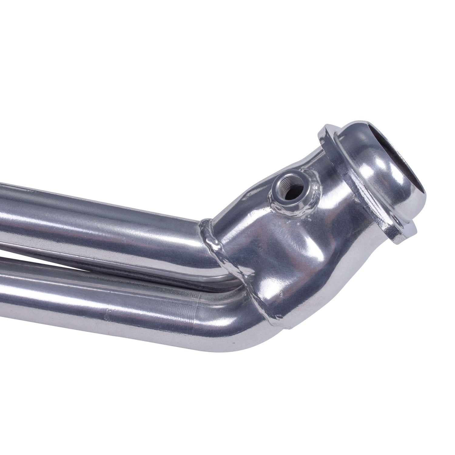 BBK 05-10 Dodge Challenger V6 Long Tube Exhaust Headers And Y Pipe And Converters - 1-5/8 Chrome