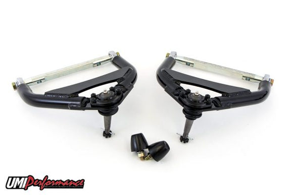 UMI Performance 64-72 GM A-Body Front Upper A-arms Adjustable 1/2in Taller Ball Joints