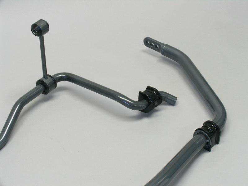 Progress Tech 05-10 Ford Mustang V6/V8 Front Sway Bar (Tubular 35mm - Adjustable) - 0
