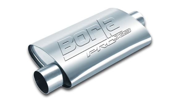 Borla 2.5in Inlet/Outlet Center/Offset Oval ProXS Muffler