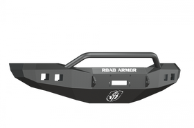 Road Armor 06-09 Dodge 2500 Stealth Front Winch Bumper w/Pre-Runner Guard - Tex Blk