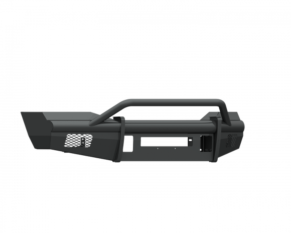 Road Armor 06-09 Dodge 2500 Vaquero Front Bumper w/Pre-Runner Guard - Tex Blk