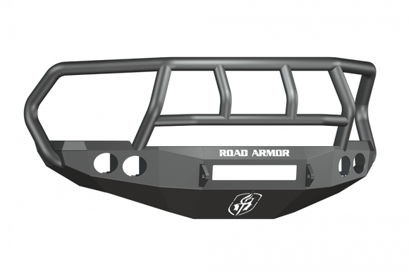 Road Armor 10-18 Ram 2500 Stealth Front Bumper w/Titan II Guard - Tex Blk