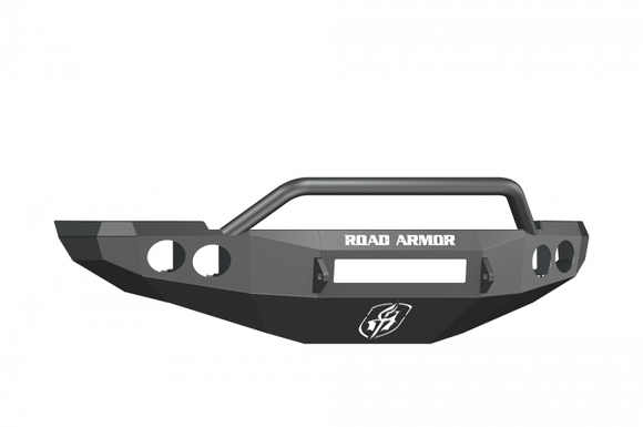 Road Armor 10-18 Ram 2500 Stealth Front Bumper w/Pre-Runner Guard - Tex Blk
