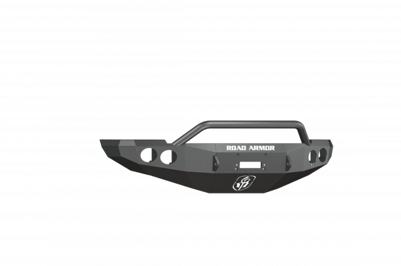 Road Armor 10-18 Ram 2500 Stealth Front Winch Bumper w/Pre-Runner Guard - Tex Blk