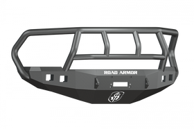 Road Armor 10-18 Ram 2500 Stealth Front Winch Bumper w/Titan II Guard - Tex Blk