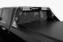 Road Armor 10-19 Dodge 1500 iDentity Headache Rack w/Pods/Dual 10in Pod/Brake Lamp Relief/Ring - Raw-2