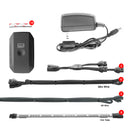 XK Glow Tubes Million Color XKCHROME App Controlled Home Indoor & Outdoor LED Light Kit 4x12In-1