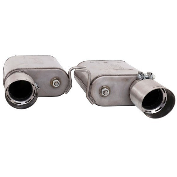 BBK 11-14 Mustang GT VariTune Axle Back Exhaust Kit (Stainless Steel)