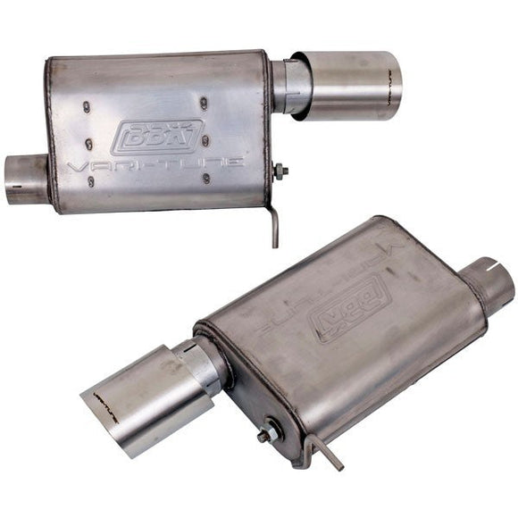 BBK 11-14 Mustang GT VariTune Axle Back Exhaust Kit (Stainless Steel)