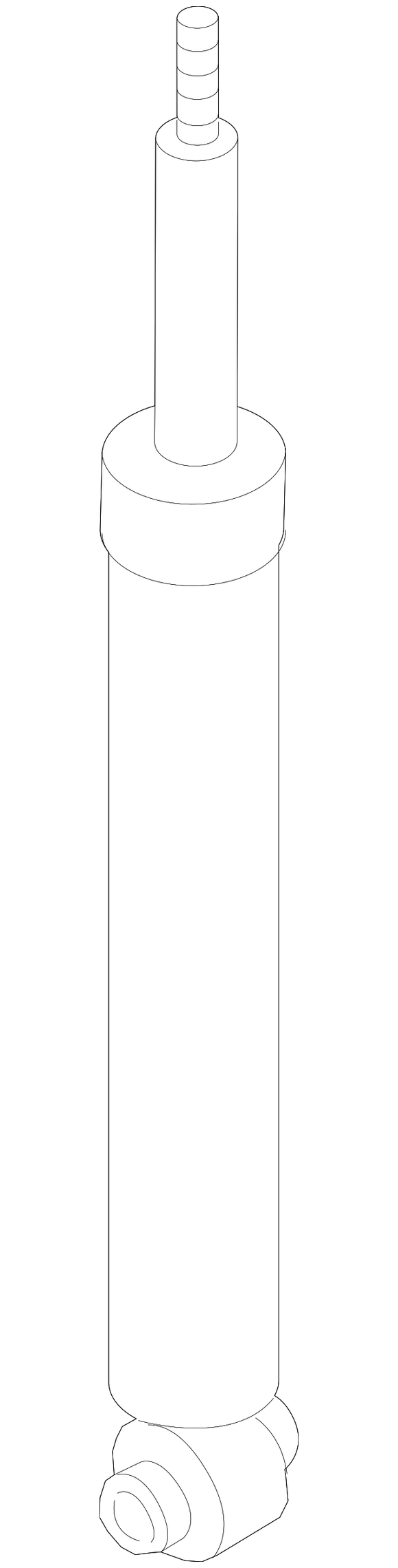 Audi Shock Absorber - Genuine Audi 80A513035L