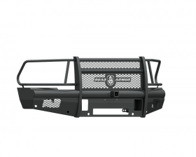 Road Armor 10-18 Dodge 2500 Vaquero Front Bumper Full Guard 2in Receiver - Tex Blk