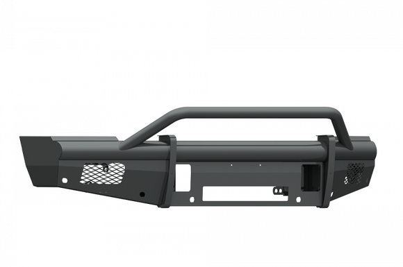 Road Armor 10-18 Dodge 2500 Vaquero Front Bumper w/Pre-Runner Guard - Tex Blk