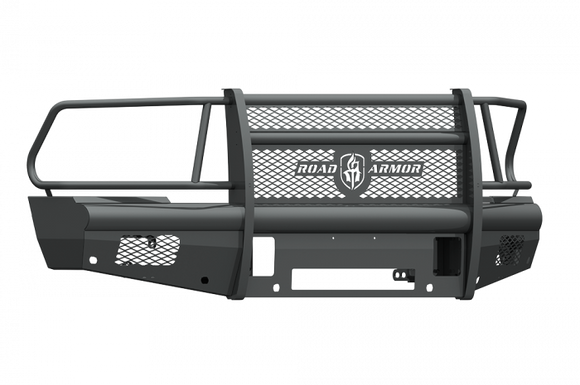 Road Armor 10-18 Dodge 2500 Vaquero Front Bumper Full Guard - Tex Blk