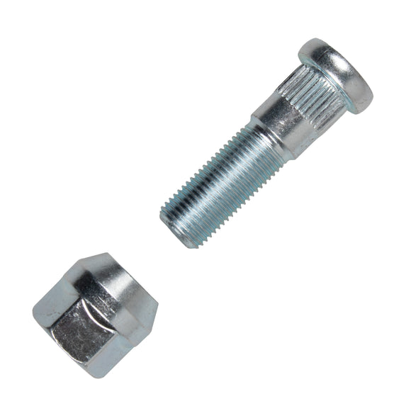 Synergy Jeep XJ/JK/JKU/TJ/LJ/YJ/ZJ Wheel Spacer Replacement Stud .50in 20 w/Lug Nut