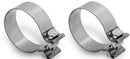 HOOKER 2-1/2 STAINLESS STEEL BAND CLAMP. 2-PACK-1