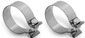 HOOKER 2-1/2 STAINLESS STEEL BAND CLAMP. 2-PACK