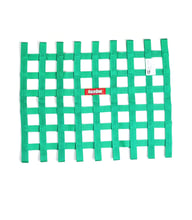 RACEQUIP SFI RIBBON WINDOW NET GREEN