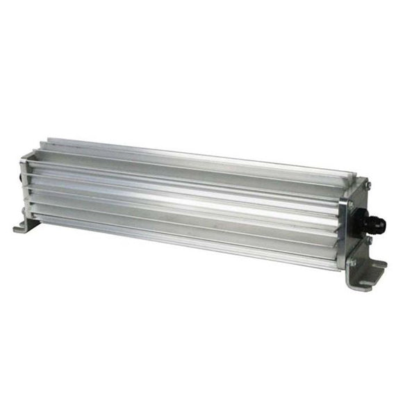 Moroso Automatic Transmission Oil Cooler w/Filter - 12in x 3in - Aluminum