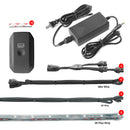 XK Glow Flex Strip Million Color XKCHROME App Controlled Home Indoor & Outdoor LED Light Kit 4x3ft-1