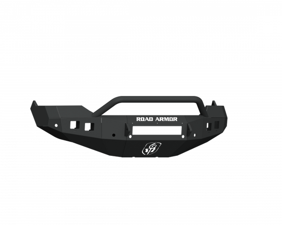 Road Armor 13-18 Ram 1500 Stealth Front Bumper w/Pre-Runner Guard - Tex Blk