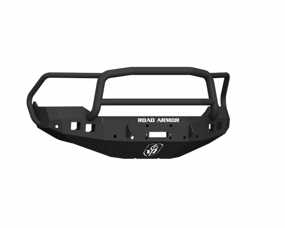 Road Armor 13-18 Ram 1500 Stealth Front Winch Bumper w/Lonestar Guard - Tex Blk