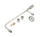 Mr. Gasket Fuel Line Kit with Gauge & Fittings - Chrome-1