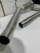 2022+ MK8 Golf R / 8Y S3 2.0T Catless downpipe V2 CAST-5