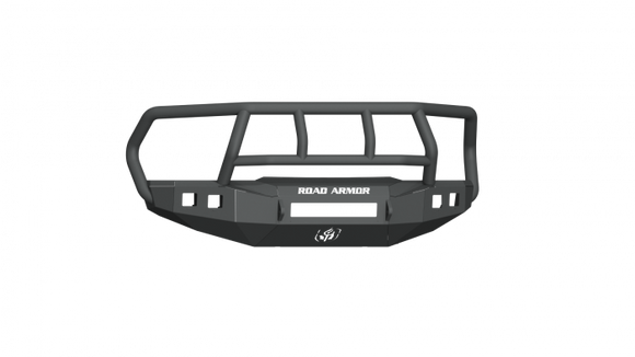Road Armor 15-18 Ram Rebel 1500 Stealth Front Bumper w/Titan II Guard - Tex Blk