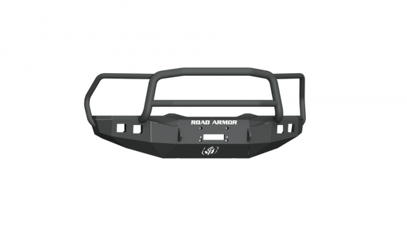 Road Armor 15-18 Ram Rebel 1500 Stealth Front Winch Bumper w/Lonestar Guard - Tex Blk