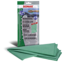 SONAX Green Microfibre + Glass Cloth - Vac Pack-1