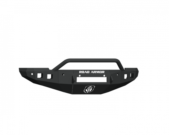 Road Armor 16-18 Ram 2500 Stealth Front Bumper w/Pre-Runner Guard/6 Sensor Holes - Tex Blk