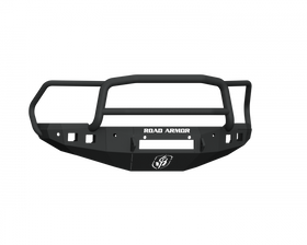 Road Armor 16-18 Ram 2500 Stealth Front Bumper w/Lonestar Guard/6 Sensor Holes - Tex Blk