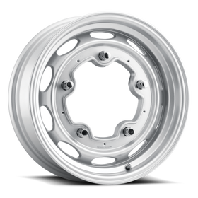 Mobelwagen MW-520S Interceptor 15x4.5in / 5x205 BP / 34mm Offset / 156mm Bore - Silver Wheel