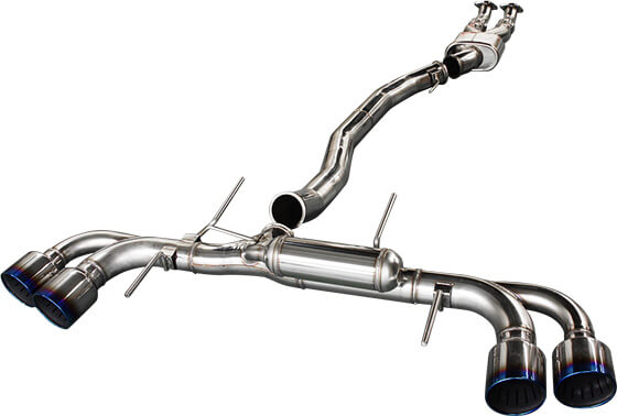 RACING MUFFLER R35 GT-R W/SILENCER