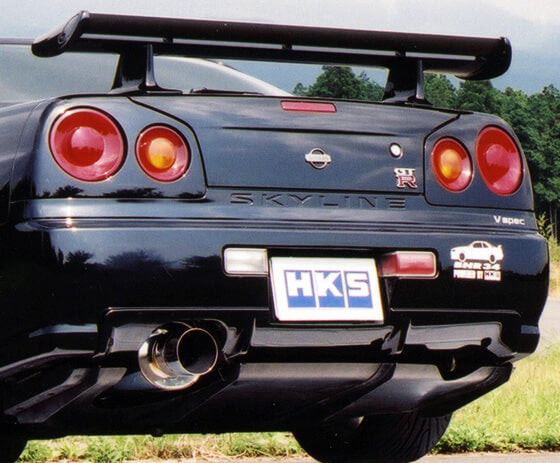 SILENT HI-POWER SKYLINE GT-R GF-BNR34 - 0