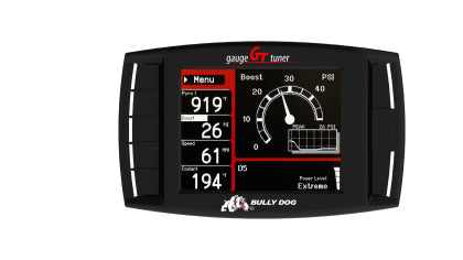 BULLY DOG GT DIESEL PERFORMANCE & TUNER MONITOR: 2018–2021 RAM 2500/3500