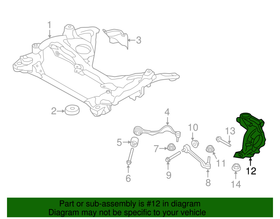 BMW Steering Knuckle - Genuine BMW 31216792285 - 0
