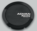 Advan 73mm Center Cap 114.3/120 PCD Full Flat Type Black-1