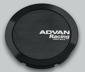 Advan 73mm Center Cap 114.3/120 PCD Full Flat Type Black