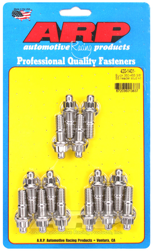 BUICK 350-455 SS HDR STUD KIT