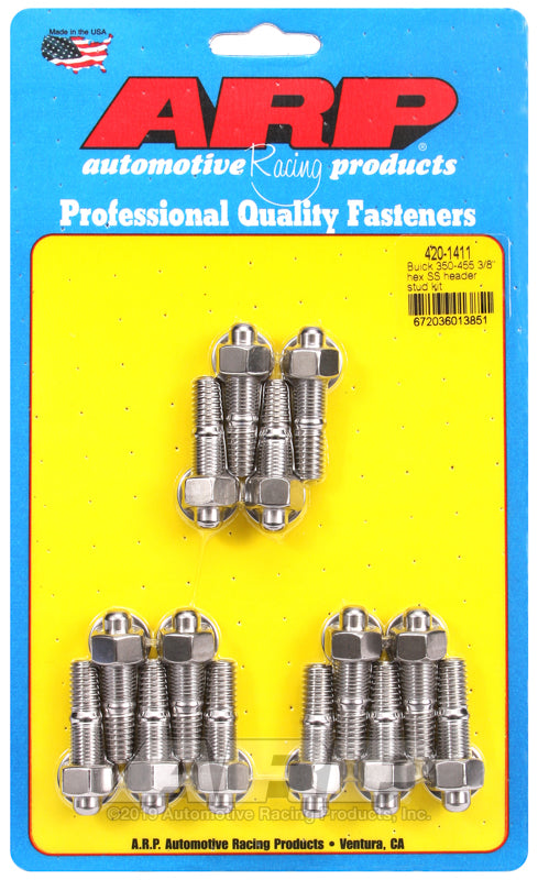 BUICK 350-455 SS HDR STUD KIT