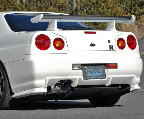 HKS SUPER TURBO MUFFLER | Nissan BNR34 RB26DETT (31029-AN003) - 0