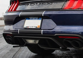 Roush 2018-2023 Ford Mustang Rear Valance Aero Foil Kit (Excl. EcoBoost/GT350) - 0