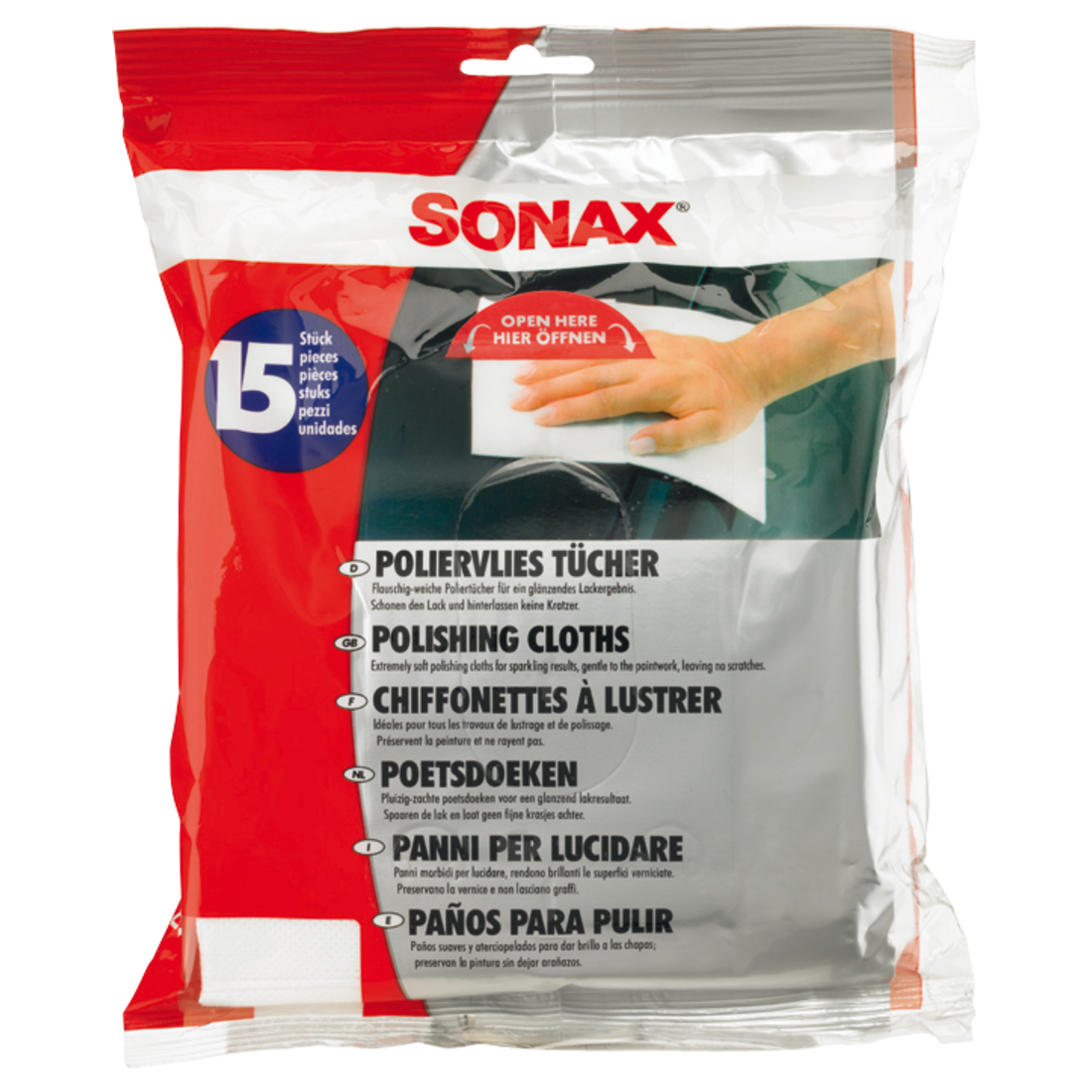 SONAX Polishing Cloths