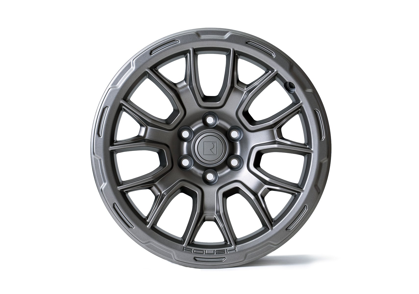 Roush 2021+ Bronco 17in x 8.5 +25mm Offset Iridium Grey Wheel