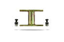 Pedders Toyota 92-97 Landcruiser 80 Series Sway Bar Mount Bracket Extension-Front (2 Required)-1