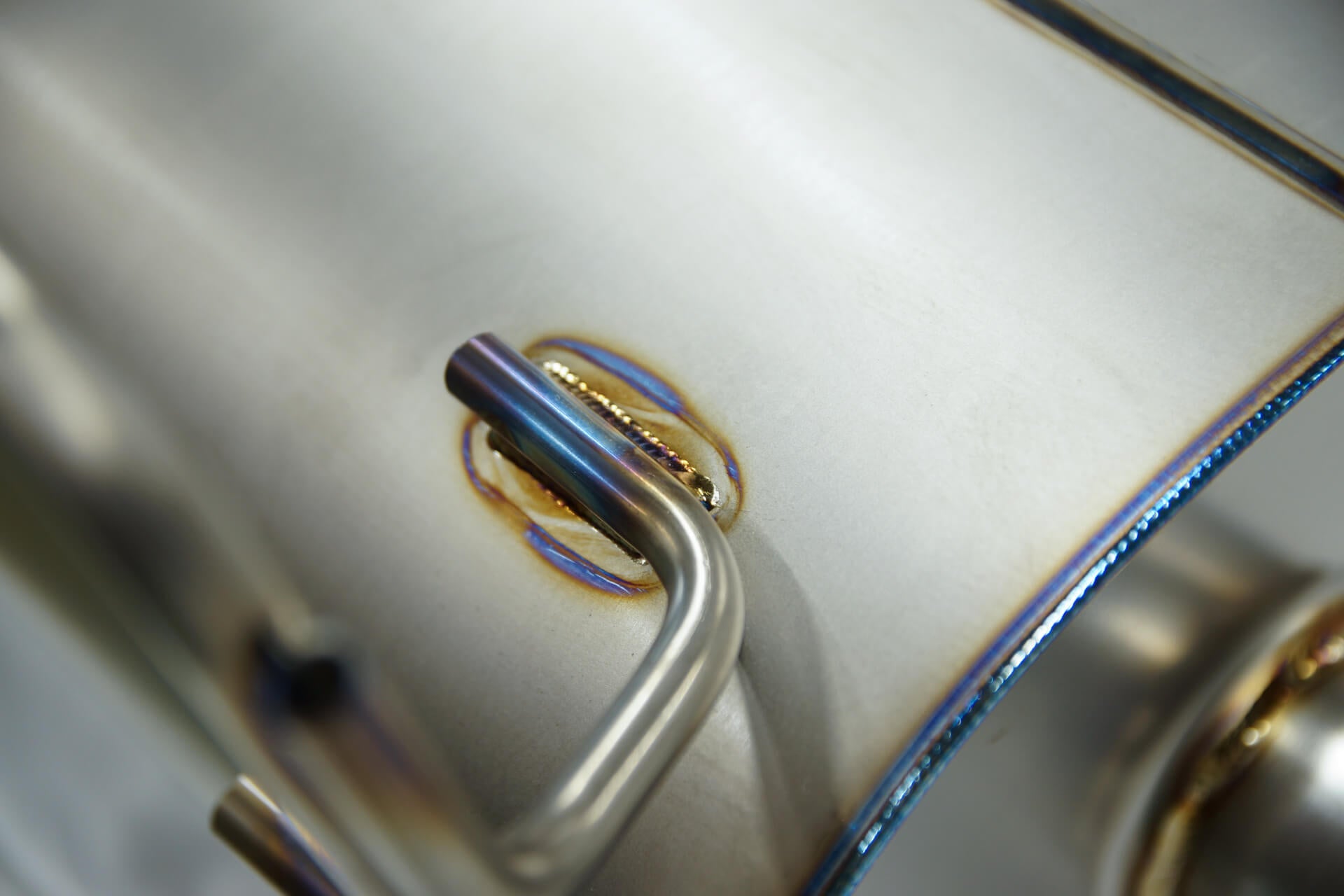 SUPER TURBO MUFFLER W-Tail Ti VAB - 0