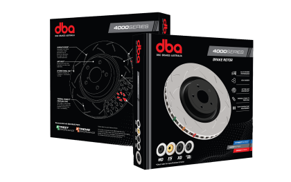 DBA 8/98+ Nissan Skyline R34 GTT Front Slotted 4000 Series Rotor
